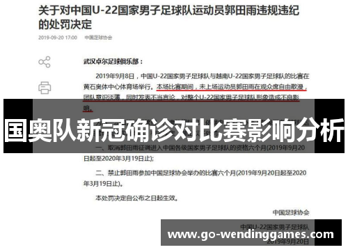 国奥队新冠确诊对比赛影响分析