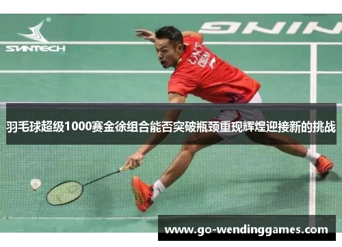 羽毛球超级1000赛金徐组合能否突破瓶颈重现辉煌迎接新的挑战
